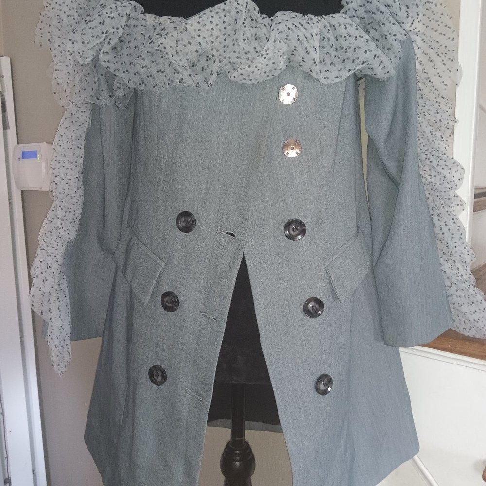 Custom halter suit jacket